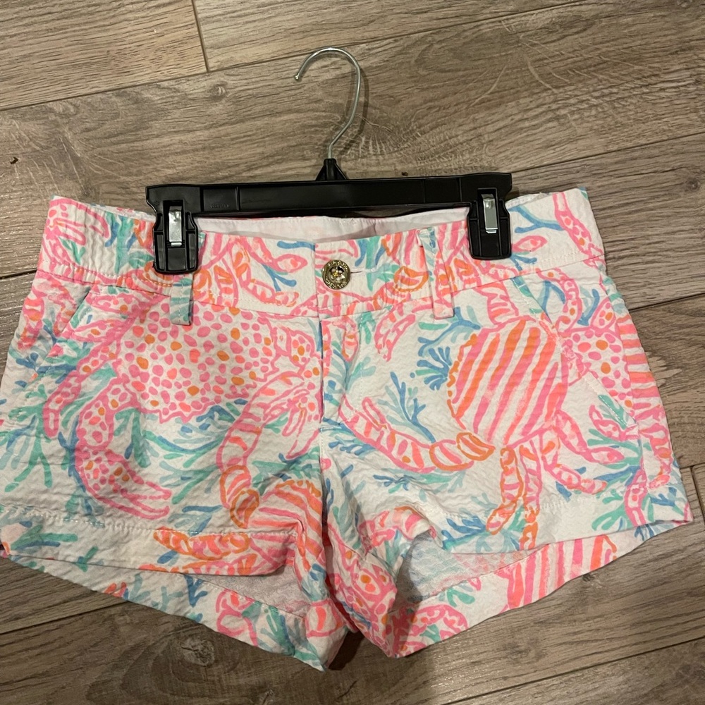 Lily Pulitzer shorts - crab nautical print